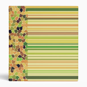 Classeur Colonnes d'automne Orange Rouge Jaune Pomme Vert B