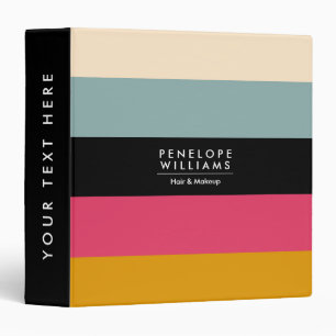 Classeur Colorblock Grdiente Grandes Tailles Couleurs de la
