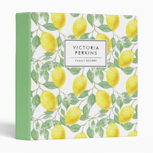 Classeur Coloré Citron Clair Jaune Chic Été