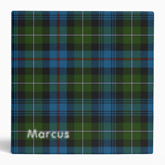 Classeur coloré de plaid du Mackenzie (Devant)