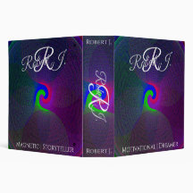 Colorful Fused Center Geometric Virtue Binder