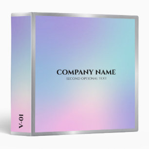 Classeur Colorful ombre arrière - plan accent argent
