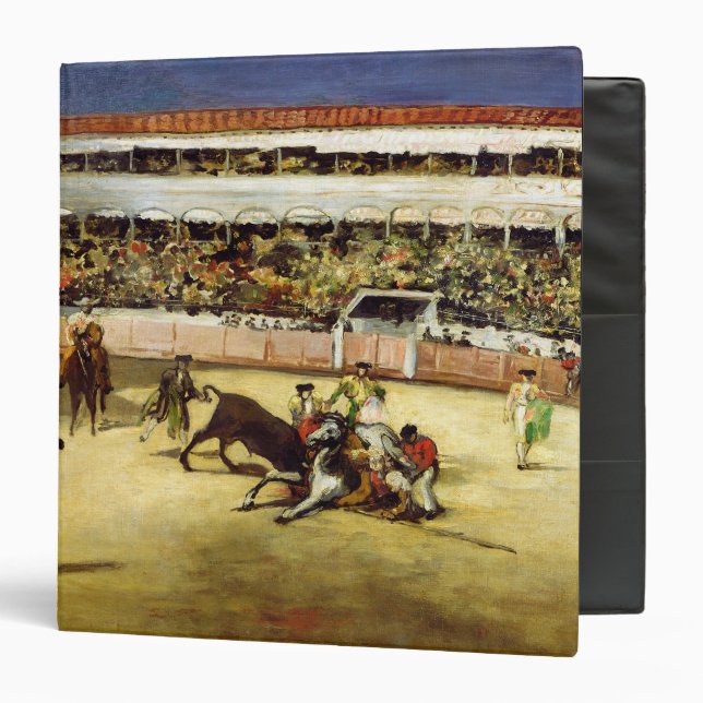 Classeur Combat de Manet | Taureau, 1865 (Devant/Intérieur)