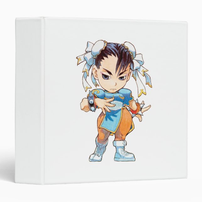 Classeur Combattant superbe II Turbo Chun-Li de puzzle (Devant/Côté)