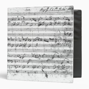 Classeur Commandant de G pour le violon, le clavecin et le