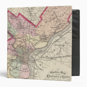 Classeur Comté de Philadelphie, ville