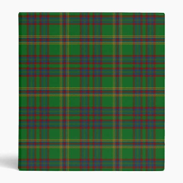 Classeur Comté Westmeath Irish Tartan (Devant)
