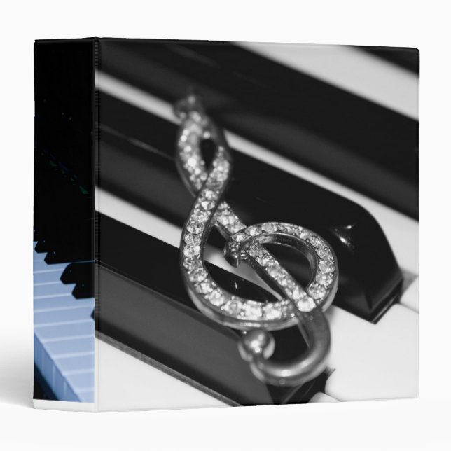 Classeur Conception 2" 2 de barre de piano (Devant/Côté)