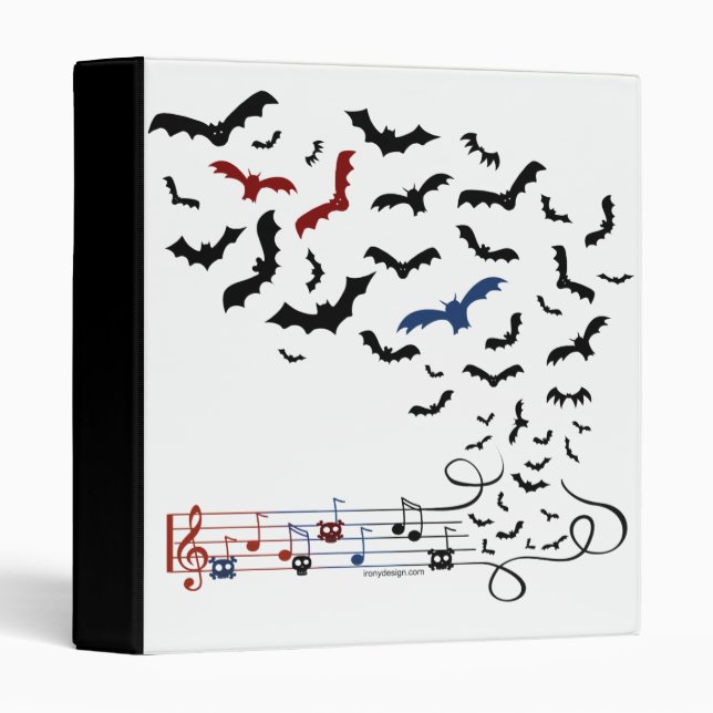 Classeur Conception 2 de musique de batte (Devant/Côté)