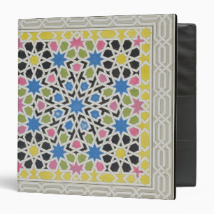 Classeur Conception de mosaïque d'Alhambra, 'de l'Arabe