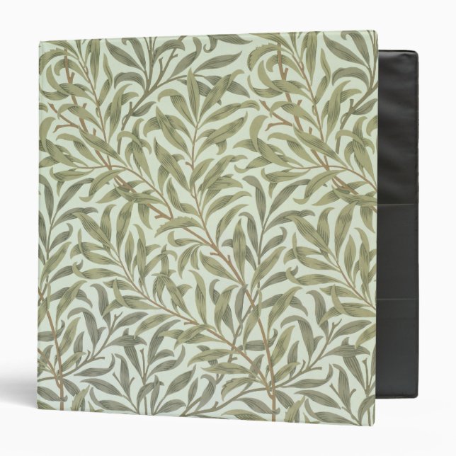 Classeur Conception de papier peint "de branche de saule", (Devant/Intérieur)