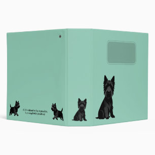 Classeur Conception de silhouettes de jolis animaux de comp