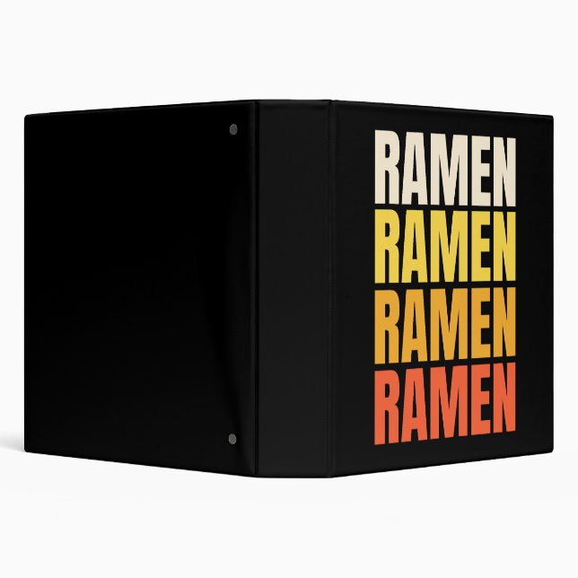 Classeur Conception de texte Ramen (Arrière-plan)