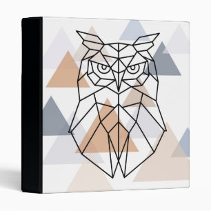 Classeur Conception géométrique de hibou