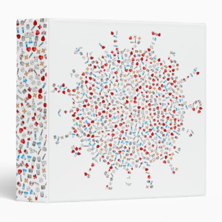 Classeur Conception graphique Médicale de virus