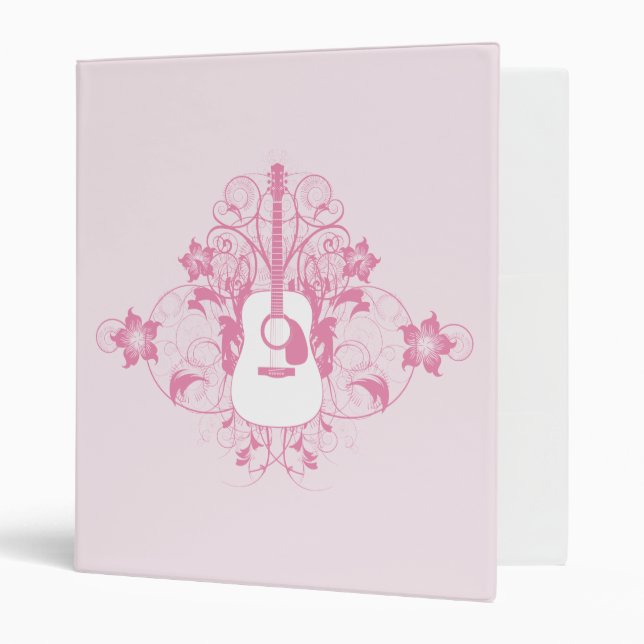 Classeur Conception guitare (Devant/intérieur)