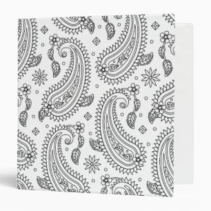 Classeur Conception inspirée de Paisley