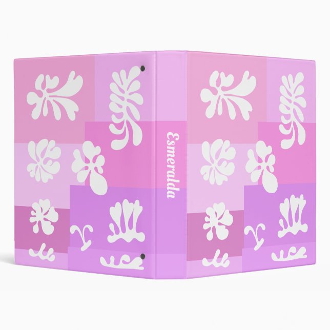 Classeur Conception moderne personnalisée dans les tons ros (Arrière-plan)