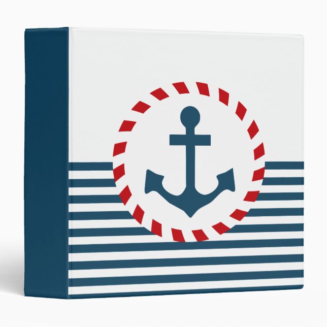 Classeur Conception nautique (Devant/Côté)