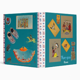 Classeur "Conception traditionnelle de Kiowa "