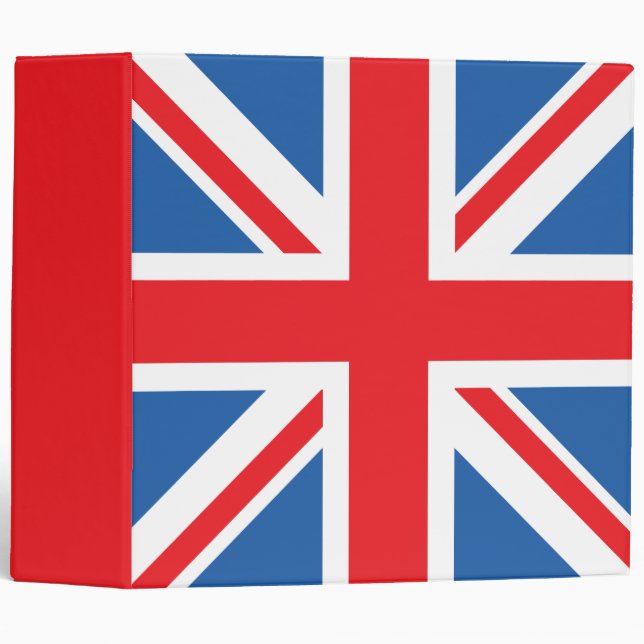 Classeur Conception Union Jack/Indicateur (Devant/Côté)