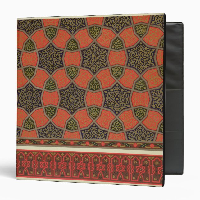Classeur Conceptions décoratives arabes, 'd'art arabe comme (Devant/Intérieur)
