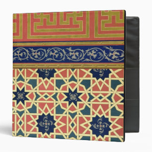 Classeur Conceptions décoratives arabes (litho de couleur)