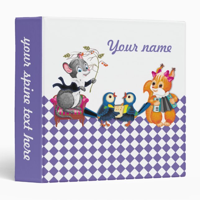 Classeur concert (Devant/Côté)