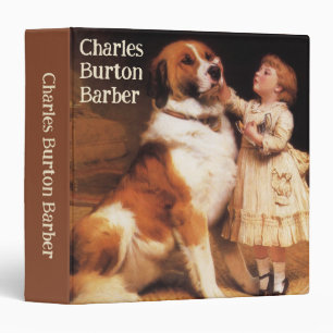 Classeur Confiance de Charles Burton Barber, Saint Bernard