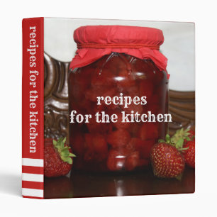 Classeur confiture de fraise
