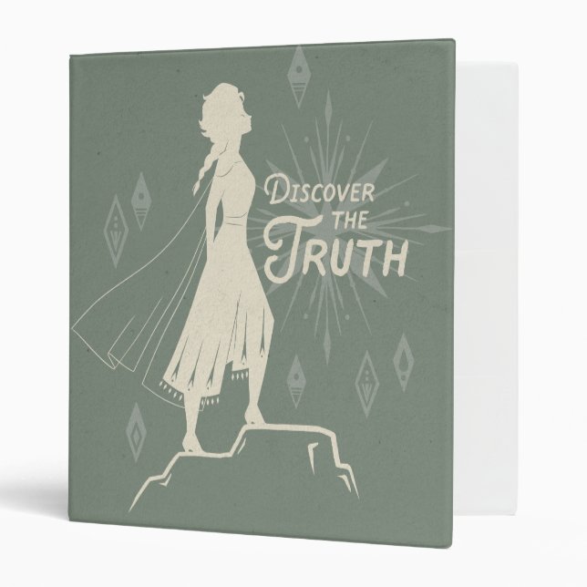 Classeur Congelé 2 : Elsa | Découvrez La Vérité (Devant/intérieur)