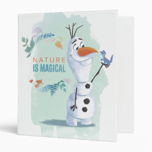 Classeur Congelé 2 : Olaf   La Nature est magique