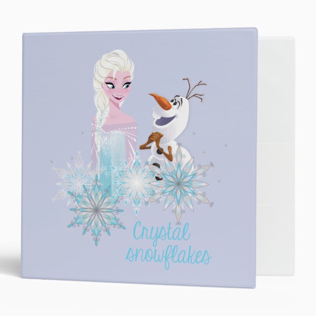 Classeur Congelé | Elsa et Olaf (Devant/intérieur)