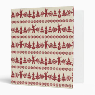 Classeur Congelé   Motif des voeux d'hiver