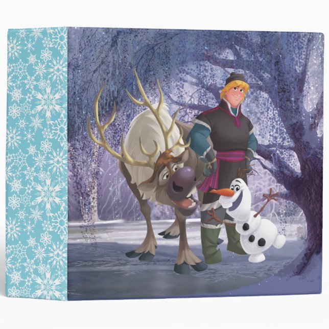 Classeur Congelé | Sven, Olaf et Kristoff (Devant/Côté)