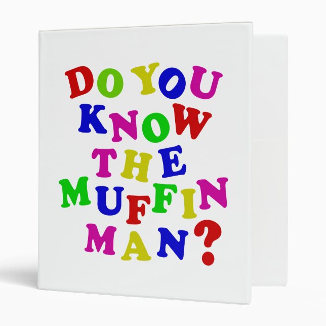 Classeur Connais-tu le Muffin Man ? (Devant/intérieur)