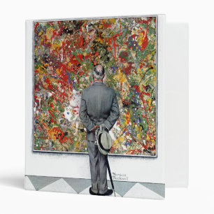 Classeur Connaisseur d'art par Norman Rockwell