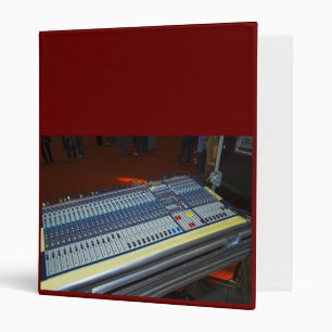 Classeur console de mélange audio - panneau sain