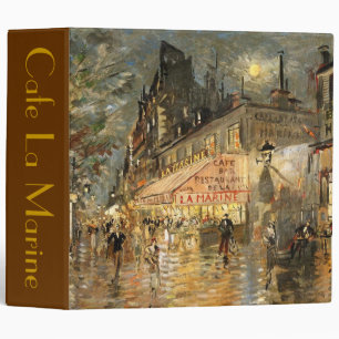 Classeur Constantin Korovin : Marine de La de café, Paris