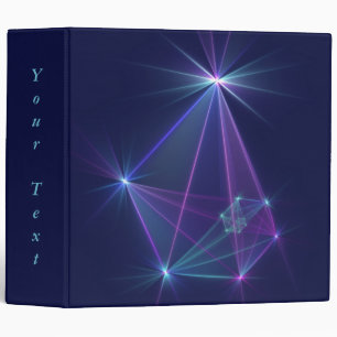 Classeur Constellation, Fantaisie Abstraite Art Fractal Tex