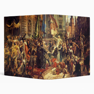 Classeur Constitution du 3 mai 1791 avant janvier Matejko