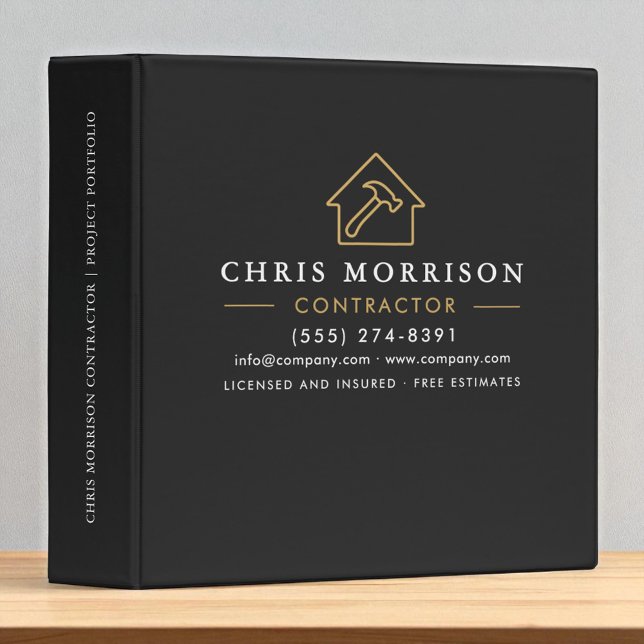 Classeur Construction Black Gold (Créateur téléchargé)