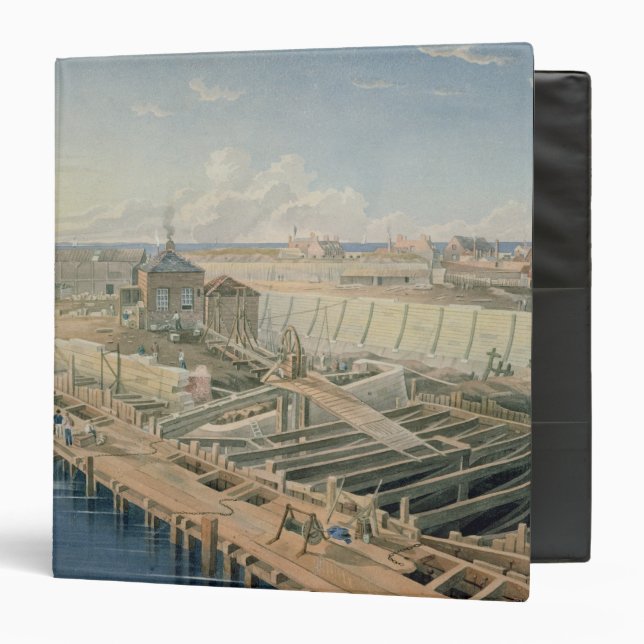 Classeur Construction des docks (Devant/Intérieur)