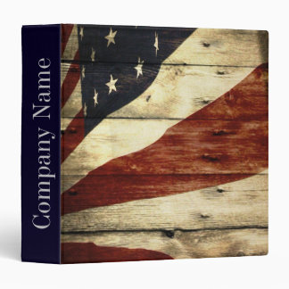 Classeur Construction en bois américaine patriotique