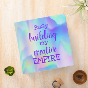 Classeur Construction en cours de mon EMPIRE créatif