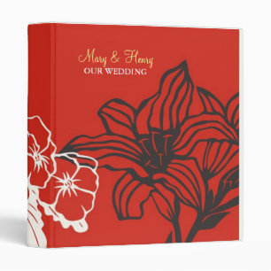 Classeur Contempo (Rouge / Blanc / Marine)
