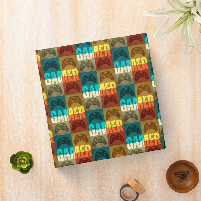 CLASSEUR CONTRÔLEUR DE JEU VIDÉO VINTAGE GAMER (In Situ)