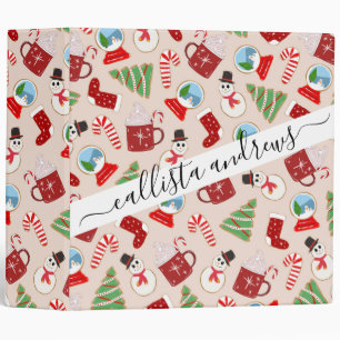Classeur Cookie Illustration Pattern