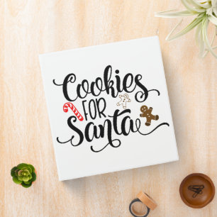 Classeur Cookies pour Père Noël Fun Christmas