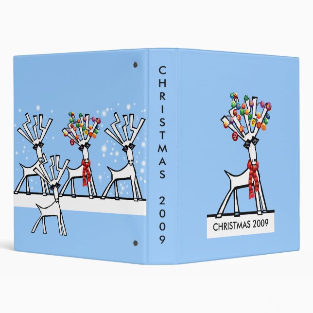 Classeur Cool Yule - Photos de Noël (Arrière-plan)